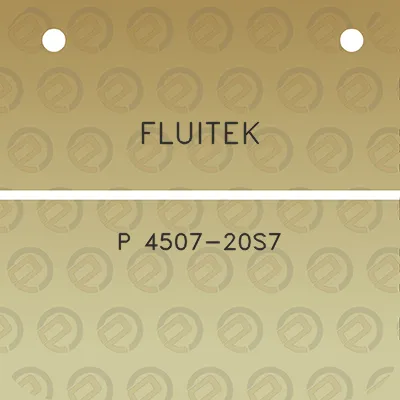 fluitek-p-4507-20s7