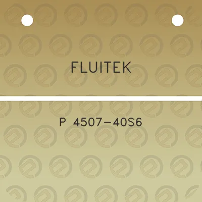 fluitek-p-4507-40s6