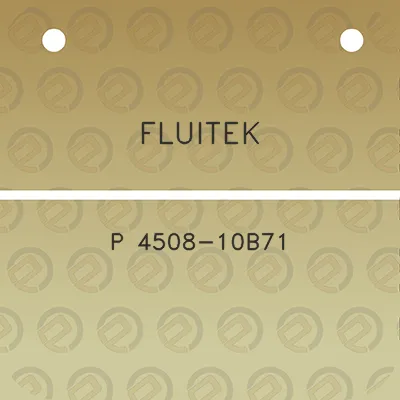 fluitek-p-4508-10b71