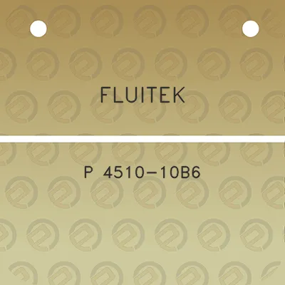 fluitek-p-4510-10b6