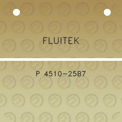 fluitek-p-4510-25b7