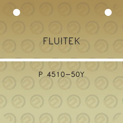 fluitek-p-4510-50y