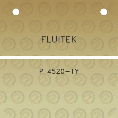 fluitek-p-4520-1y