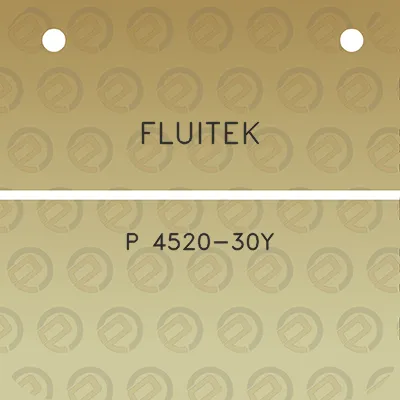 fluitek-p-4520-30y