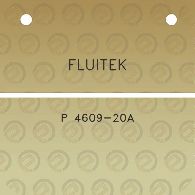 fluitek-p-4609-20a