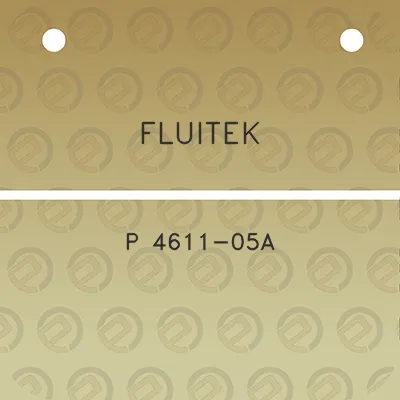 fluitek-p-4611-05a