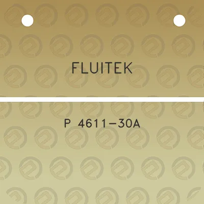 fluitek-p-4611-30a