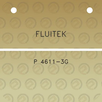 fluitek-p-4611-3g