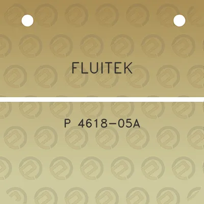 fluitek-p-4618-05a