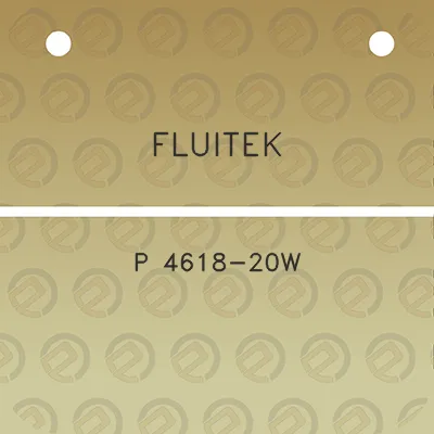 fluitek-p-4618-20w