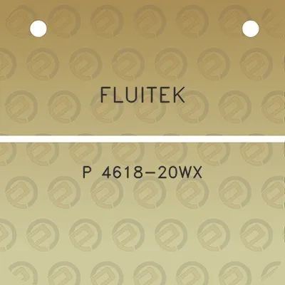 fluitek-p-4618-20wx