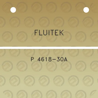 fluitek-p-4618-30a