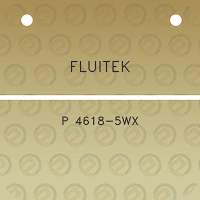 fluitek-p-4618-5wx