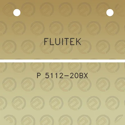 fluitek-p-5112-20bx