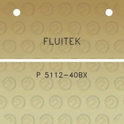 fluitek-p-5112-40bx