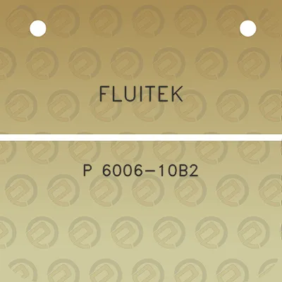 fluitek-p-6006-10b2