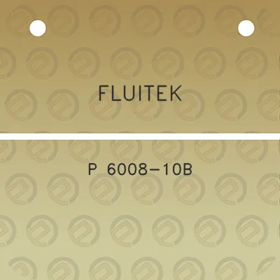 fluitek-p-6008-10b