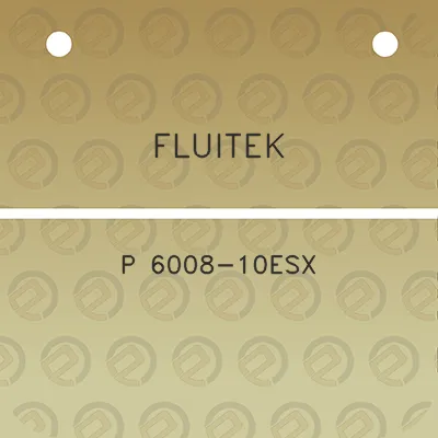 fluitek-p-6008-10esx