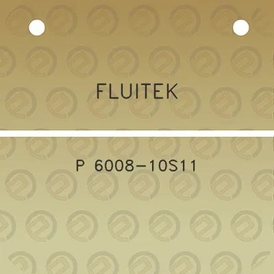 fluitek-p-6008-10s11