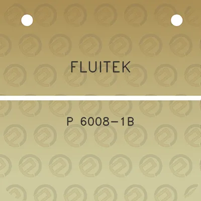 fluitek-p-6008-1b