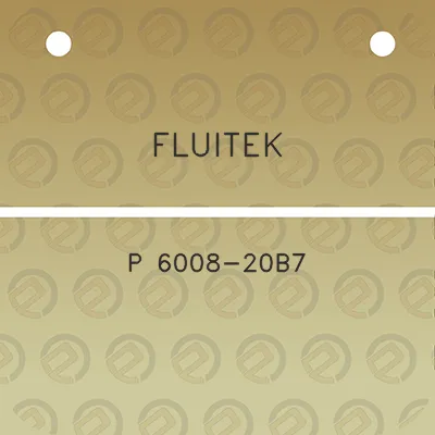 fluitek-p-6008-20b7