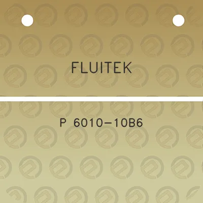 fluitek-p-6010-10b6