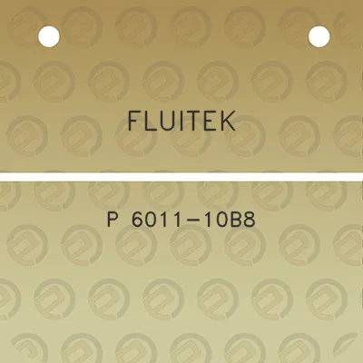 fluitek-p-6011-10b8