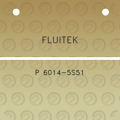 fluitek-p-6014-5s51