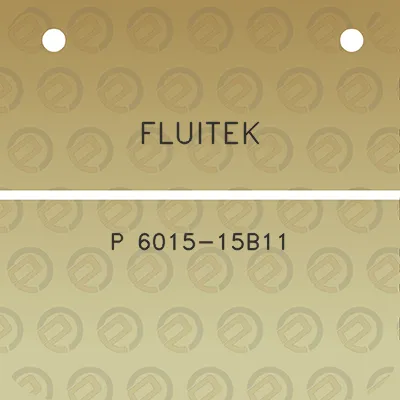 fluitek-p-6015-15b11