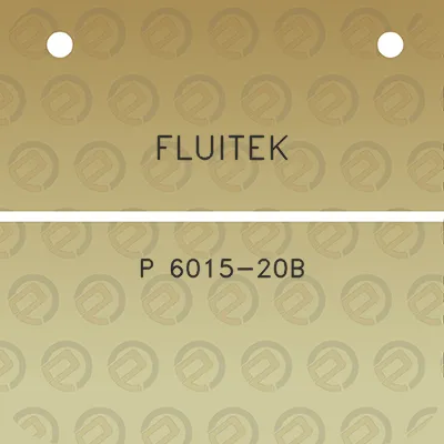 fluitek-p-6015-20b