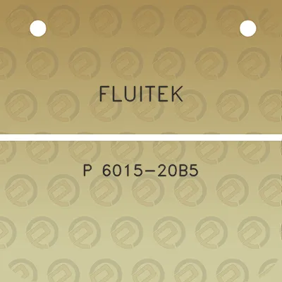 fluitek-p-6015-20b5