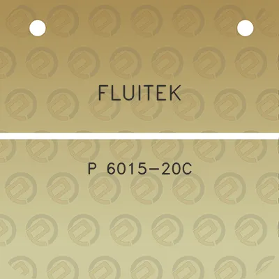 fluitek-p-6015-20c