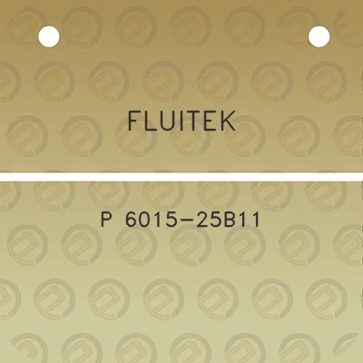 fluitek-p-6015-25b11