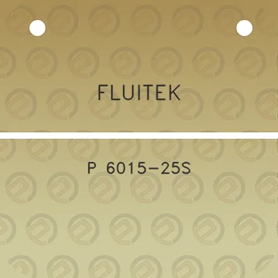 fluitek-p-6015-25s