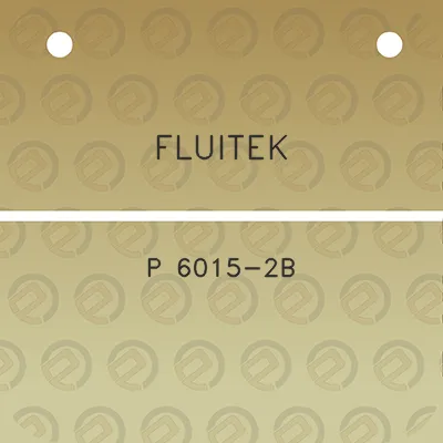 fluitek-p-6015-2b