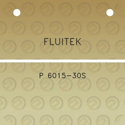 fluitek-p-6015-30s