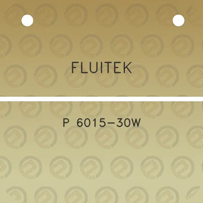 fluitek-p-6015-30w