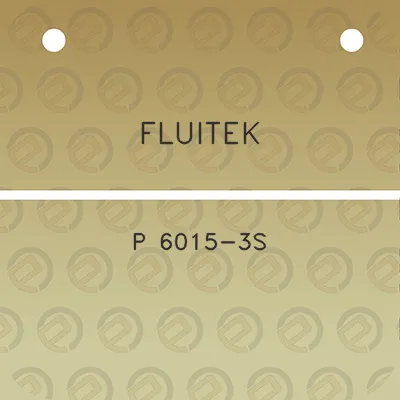 fluitek-p-6015-3s