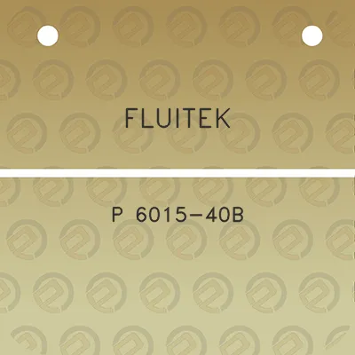 fluitek-p-6015-40b