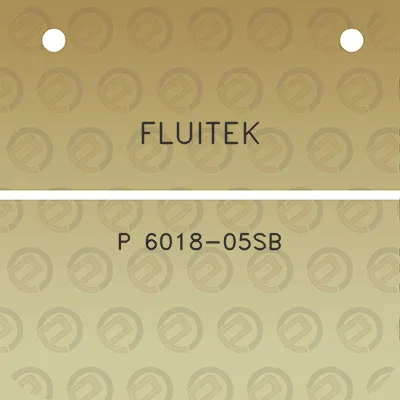 fluitek-p-6018-05sb