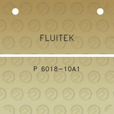 fluitek-p-6018-10a1