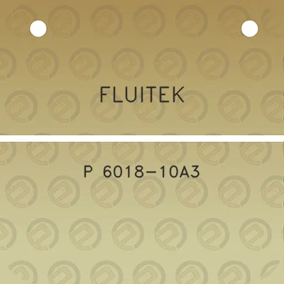 fluitek-p-6018-10a3