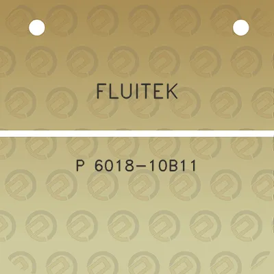 fluitek-p-6018-10b11