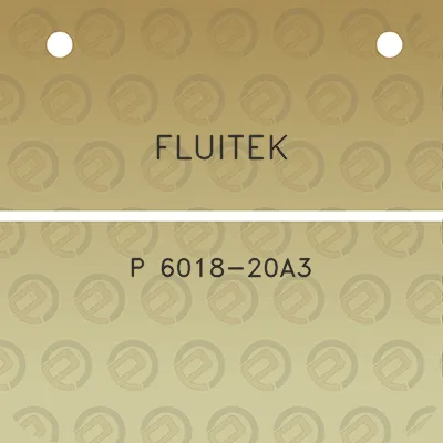 fluitek-p-6018-20a3