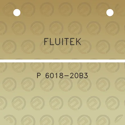 fluitek-p-6018-20b3