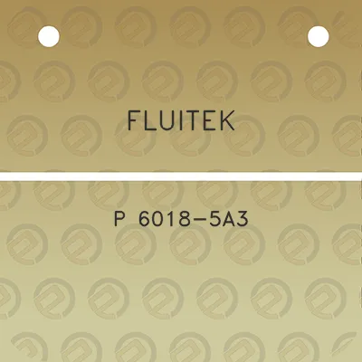 fluitek-p-6018-5a3