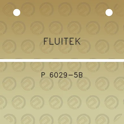 fluitek-p-6029-5b