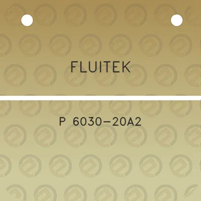 fluitek-p-6030-20a2