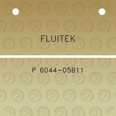 fluitek-p-6044-05b11