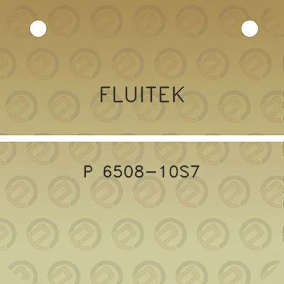 fluitek-p-6508-10s7